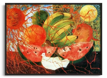 Inspiration Fruit de la vie Frida Kahlo - peinture à l'huile