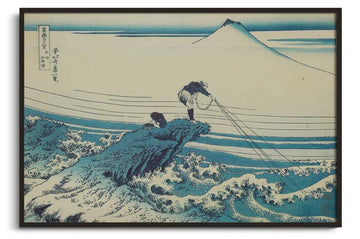 Inspiration Kajikazawa en Kai Hokusai - peinture à l'huile